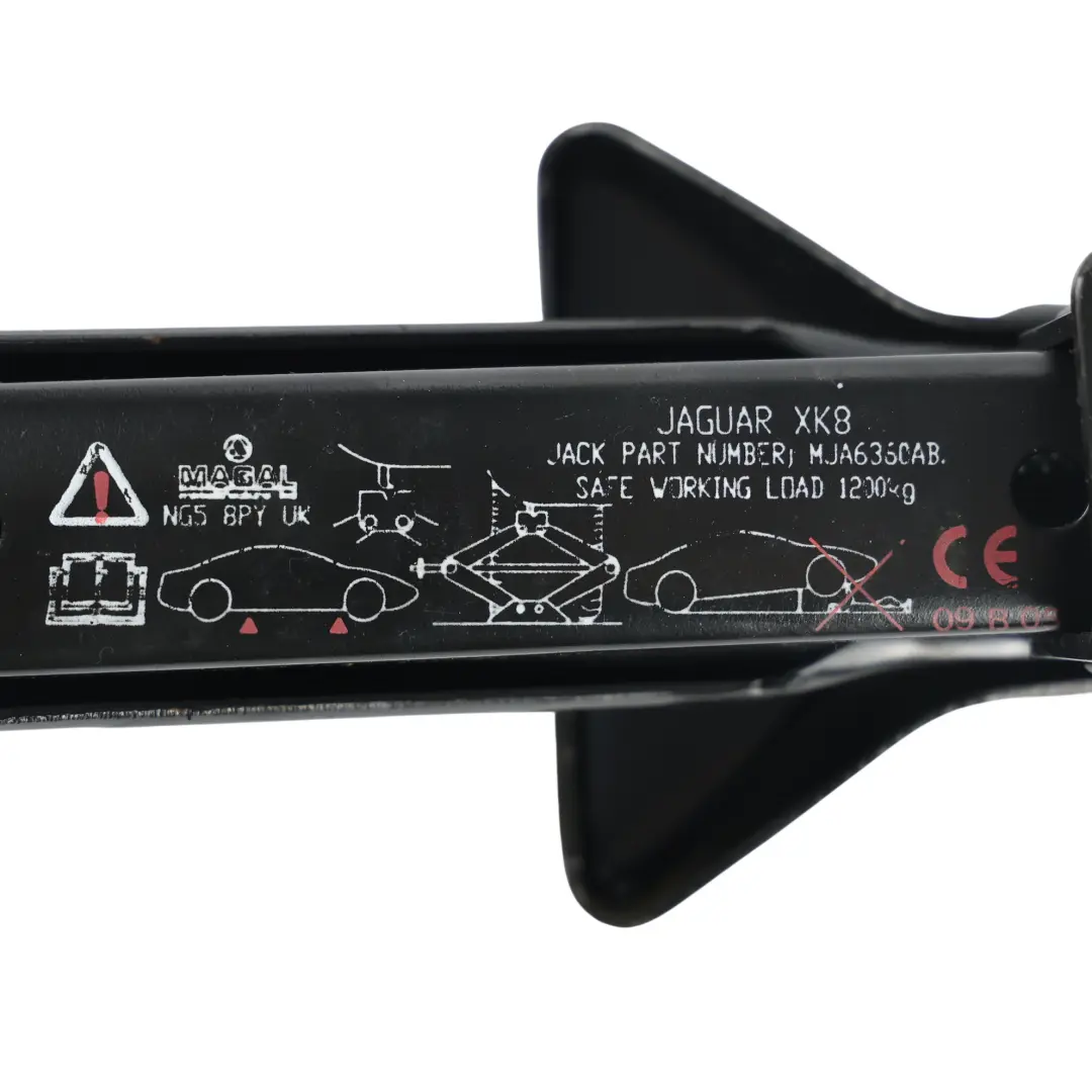 Jaguar XK8 X100 Car Jack Tool Kit Lifter Wheel Jack Scissor Jack - SKU MJA6360AB - Part number MJA6360AB