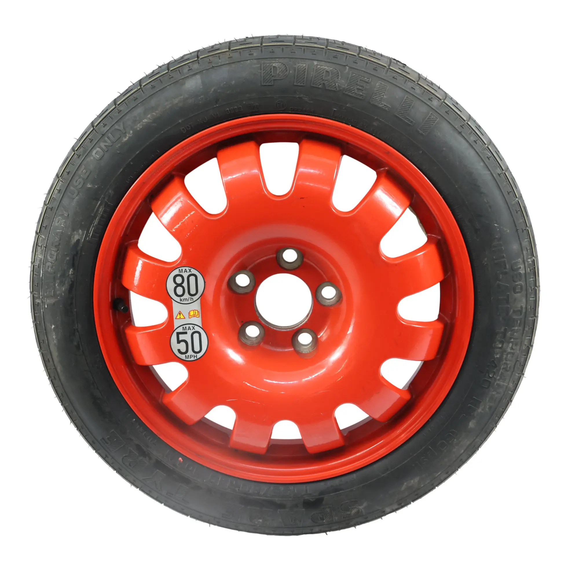 Jaguar XK8 XKR X100 Spare Wheel Space Saver Pirelli Tyre 18" MJC-6119-AA