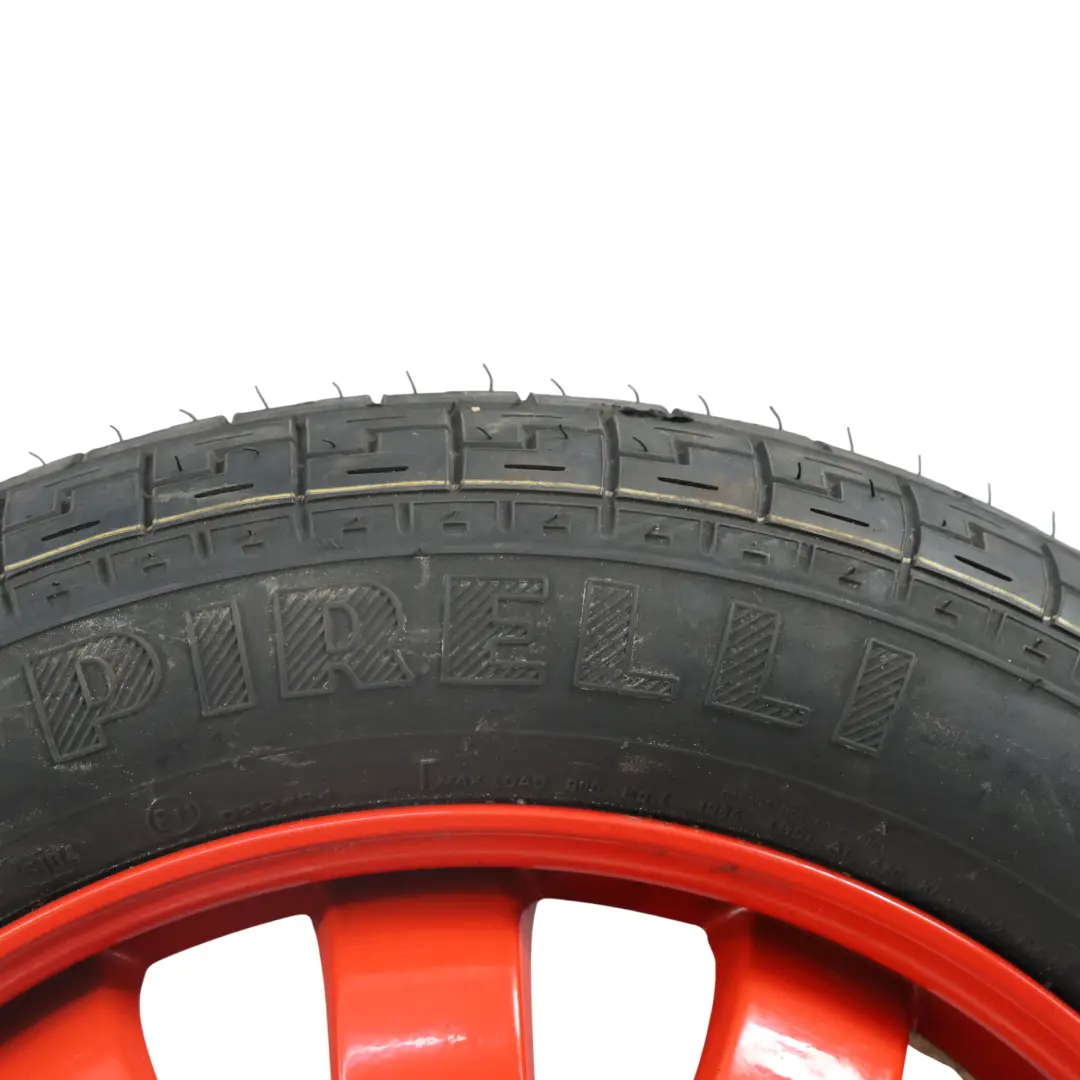 Notrad Space Saver Pirelli Reifen 18" für Jaguar XK8 XKR X100 mit Teilenummer MJC-6119-AA Jaguar XK8 XKR X100 Notrad Space Saver Pirelli Reifen 18" - SKU MJC-6119-AA - Teilenummer MJC-6119-AA
