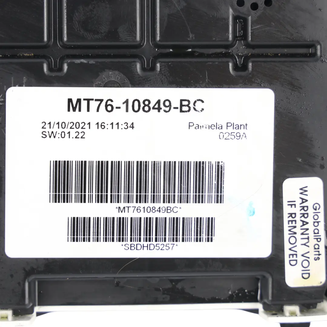 Instrument Cluster Speedometer Petrol Manual to Ford Transit Connect with Part number MT76-10849-BC Ford Transit Connect Instrument Cluster Speedometer Petrol Manual - SKU RHD-MT76-10849-BC - Part number MT76-10849-BC