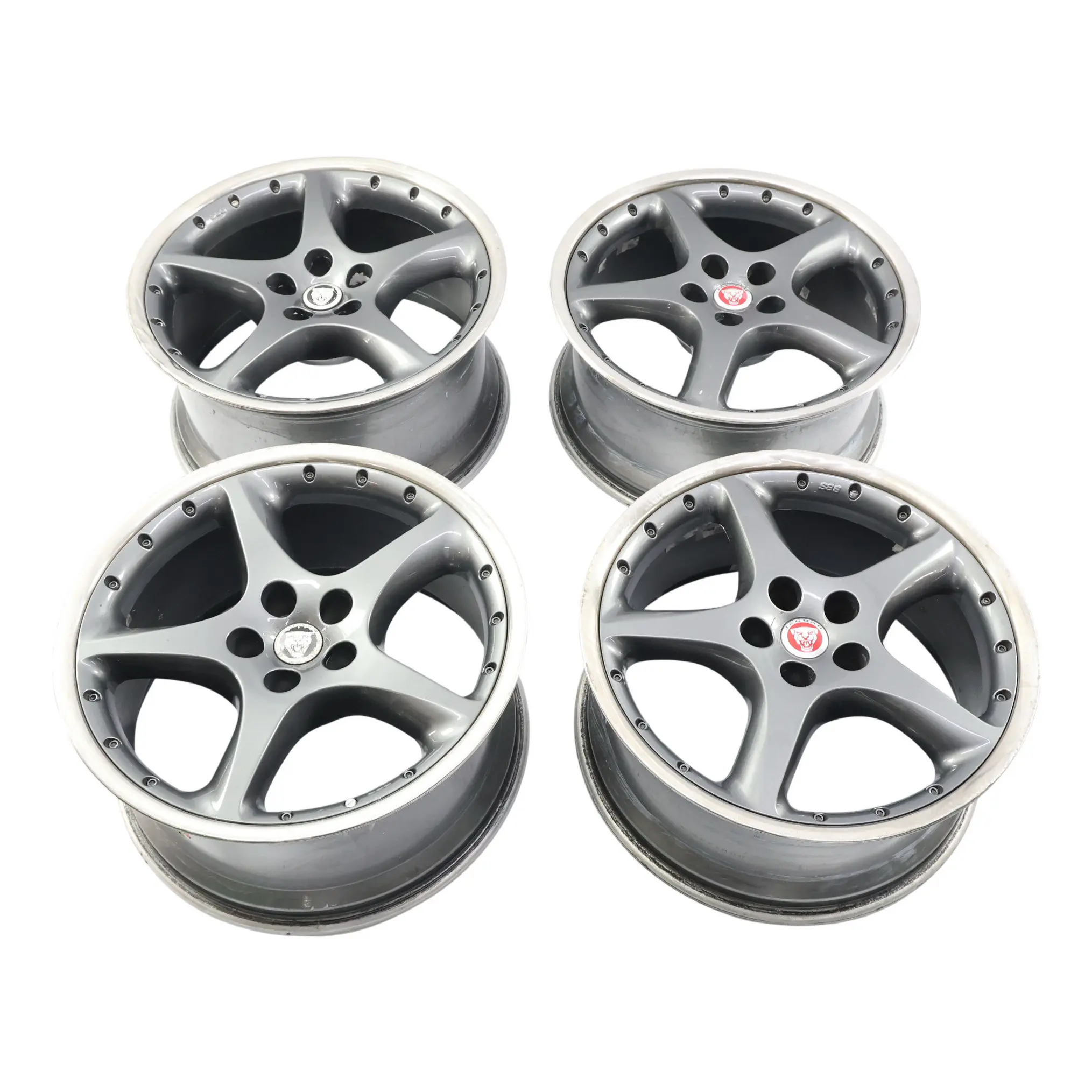 Jaguar XF X250 Jeu de Jantes BBS Detroit Avant Arrière 20" MXD6156AB MXD6156BB