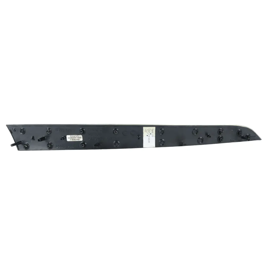 BMW X5 E70 LCI Interior Door Trim Cover Panel Strip Rear Left N/S - SKU P0117274 - Part number P0117274