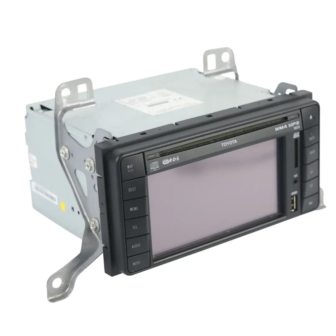 Toyota Avensis T270 Radio Sat Nav Head Unit CD Player Black - SKU PZ4450033301 - Part number PZ4450033301