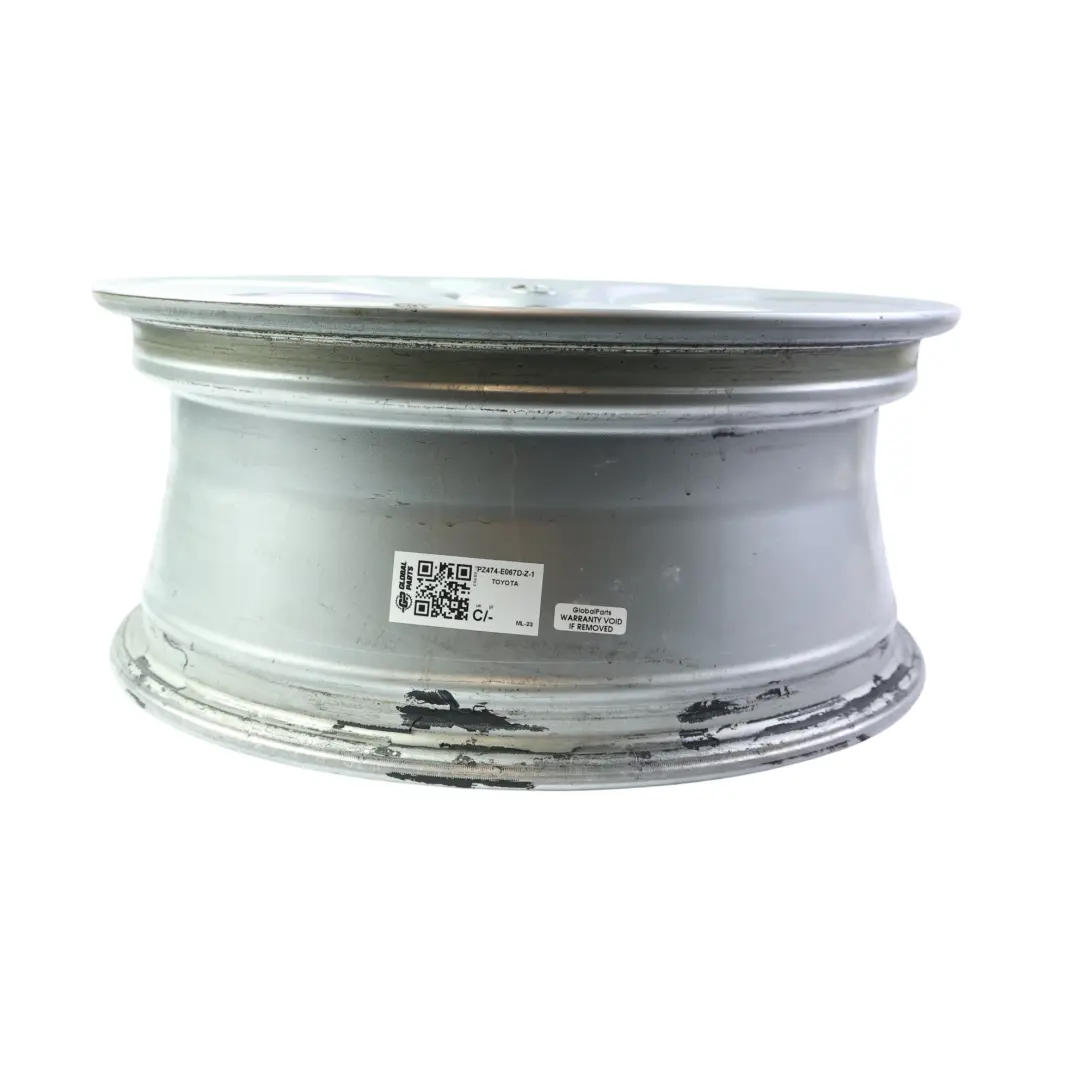 Toyota Auris Mk1 Alloy Wheel Rim Silver 16" 6.5J ET:45 - SKU PZ474-E067D-Z-1 - Part number PZ474-E067D-Z