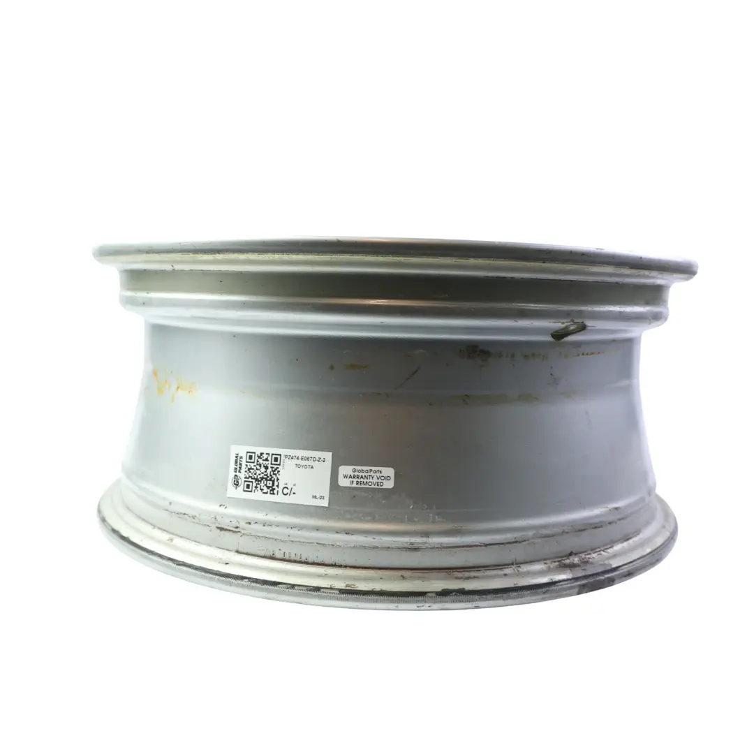 Mk1 Alloy Wheel Rim Silver 16" 6.5J ET:45 to Toyota Auris with Part number PZ474-E067D-Z Toyota Auris Mk1 Alloy Wheel Rim Silver 16" 6.5J ET:45 - SKU PZ474-E067D-Z-2 - Part number PZ474-E067D-Z