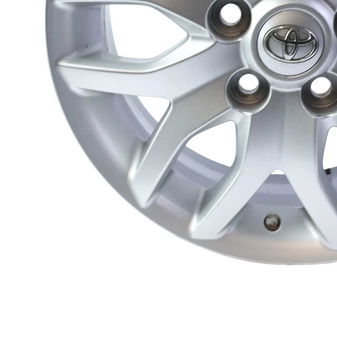Mk1 Cerchio in Lega Argento 16" 6.5J ET:45 per Toyota Auris con numero di parte PZ474-E067D-Z Toyota Auris Mk1 Cerchio in Lega Argento 16" 6.5J ET:45 - SKU PZ474-E067D-Z-2 - Numero di parte PZ474-E067D-Z