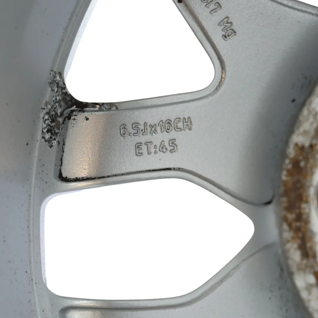 Toyota Auris Mk1 Alloy Wheel Rim Silver 16" 6.5J ET:45 - SKU PZ474-E067D-Z-3 - Part number PZ474-E067D-Z