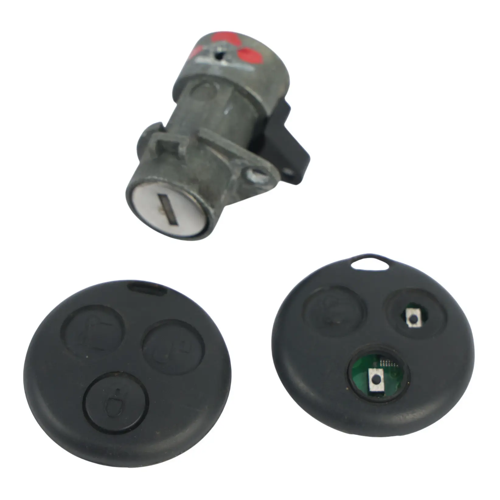 Smart Roadster 452 Zündschloss Schlüssel Lesegerät Set Q0004373V002