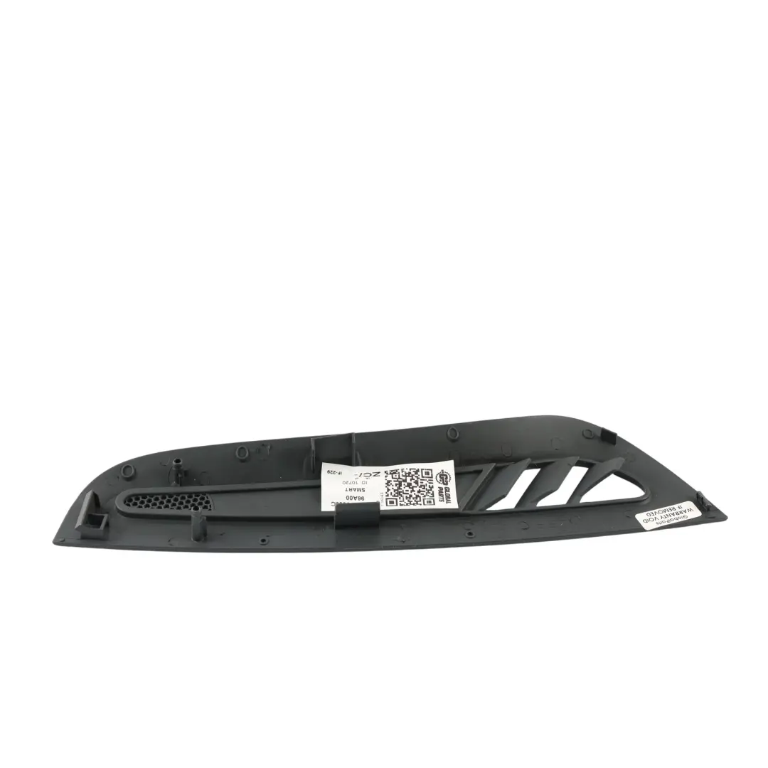 W452 Windscreen Air Vent Grille Saturn Grey Left N/S to Smart with Part number Q0008787V006C96A00 Smart W452 Windscreen Air Vent Grille Saturn Grey Left N/S - SKU Q0008787V006C96A00 - Part number Q0008787V006C96A00