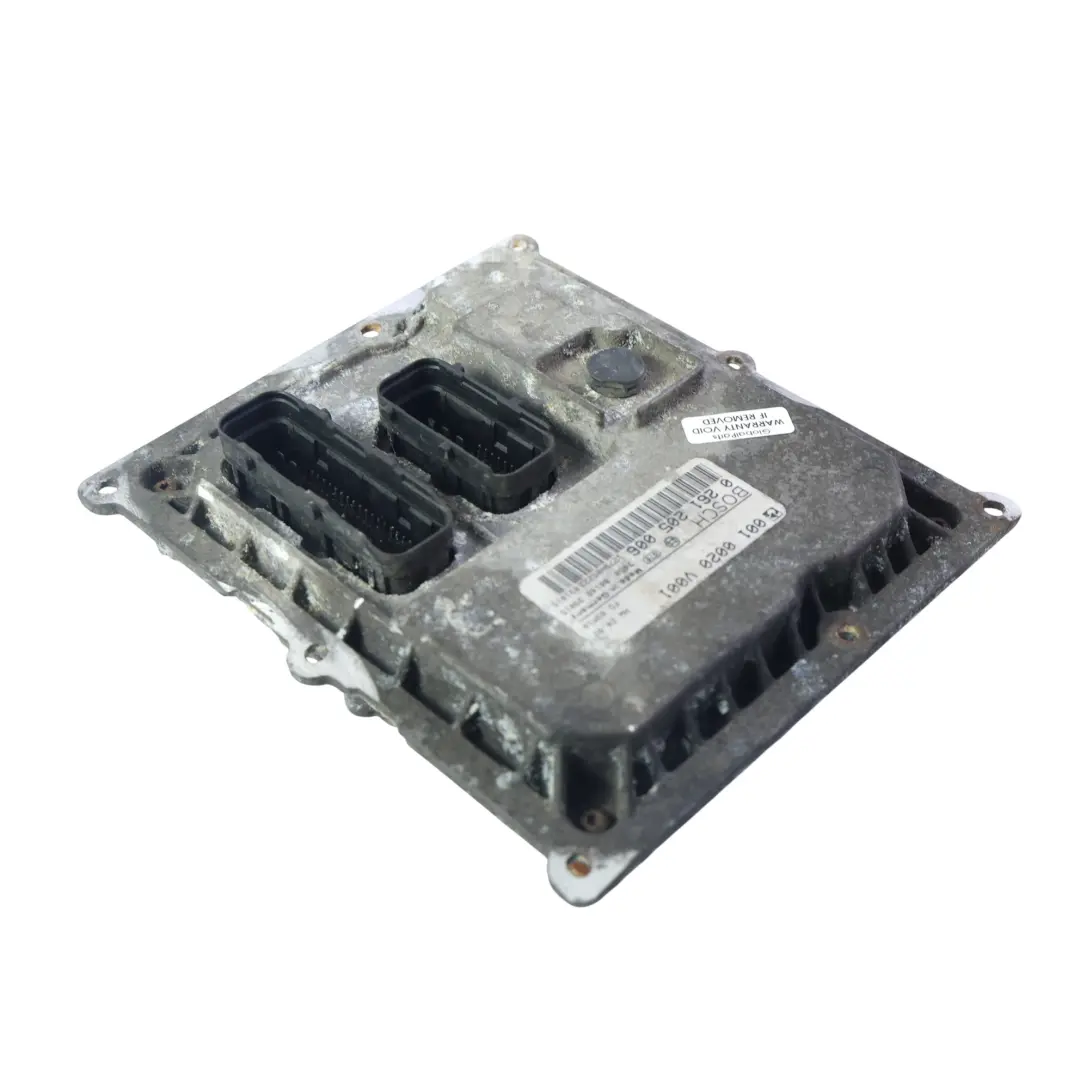 Smart W452 Roadster M160.922 0.7 82HP Engine ECU Automatic - SKU Q0010020V001-2 - Part number Q0010020V001