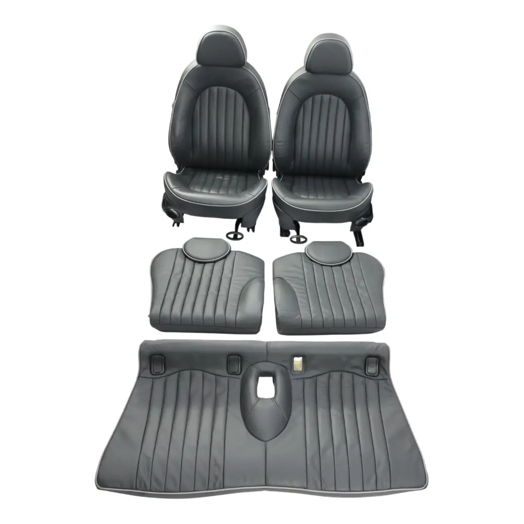 Mini R50 Fotel Kanapa Sport Skóra Czarna Park Lane Podgrzewane Komplet - SKU R50-SEATS-SET-PARK-LANE-ENGLISH-PANTHER - Numer Części R50 Seats Set Park Lane English Panther