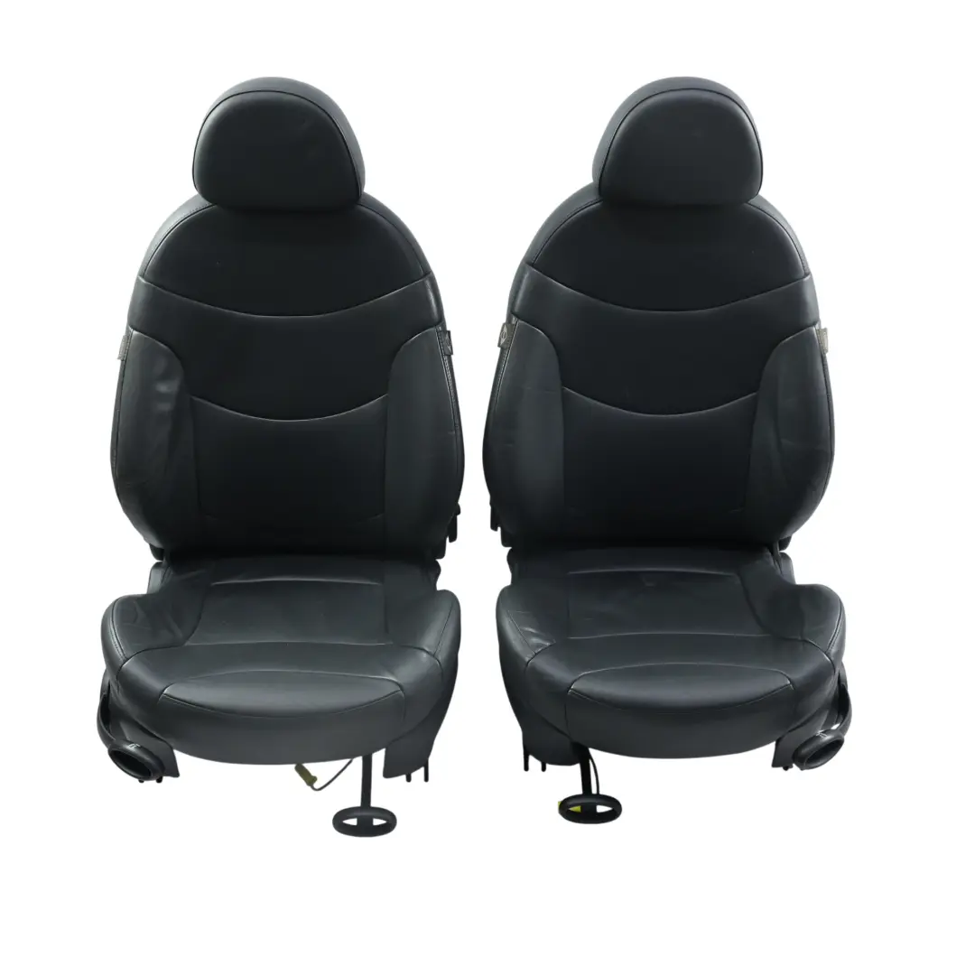 Asientos Interior Panther Negro Cuero Gravedad SET para Mini Cooper Uno R50 R53 con número de pieza R53-SEATS-SET-LEATHER-GRAVITY-PANTHER-T6PN Mini Cooper Uno R50 R53 Asientos Interior Panther Negro Cuero Gravedad SET - SKU R53-SEATS-SET-LEATHER-GRAVITY-PANTHER-T6PN - Número de pieza R53-SEATS-SET-LEATHER-GRAVITY-PANTHER-T6PN