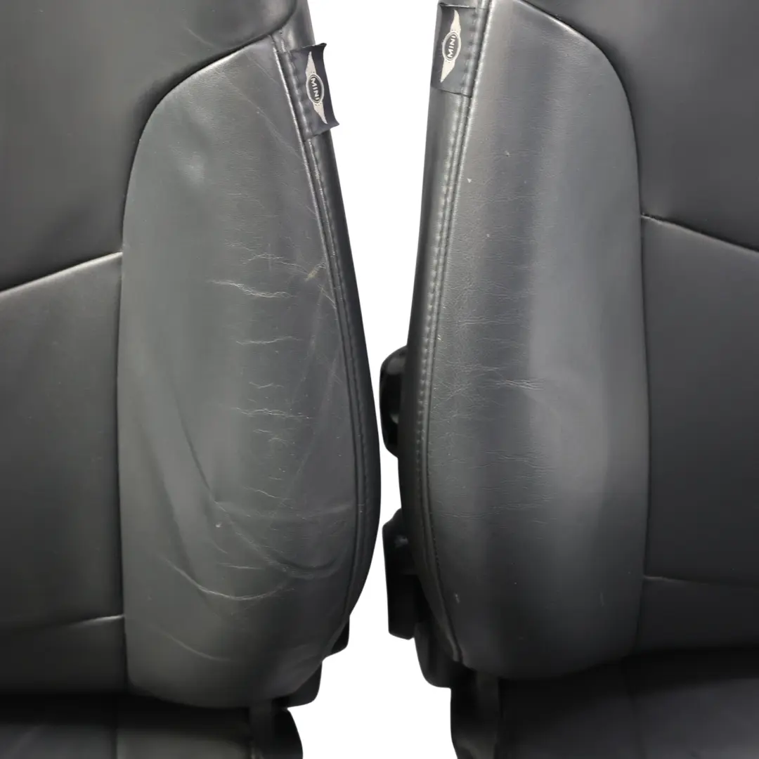 Ensemble De Sièges En Cuir Noir Panther Gravity pour Mini Cooper One R50 R53 à propos du numéro de pièce 7155100 Mini Cooper One R50 R53 Ensemble De Sièges En Cuir Noir Panther Gravity - SKU R53-SPORT-LEATHER-GRAVITY-SEATS-T6PN-1 - Numéro de pièce 7155100