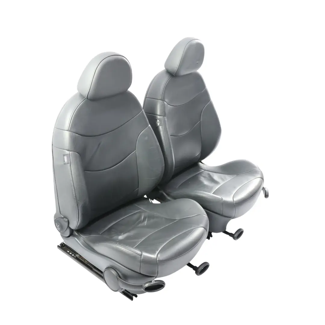 Ensemble De Sièges En Cuir Noir Panther Gravity pour Mini Cooper One R50 R53 à propos du numéro de pièce 7155100 Mini Cooper One R50 R53 Ensemble De Sièges En Cuir Noir Panther Gravity - SKU R53-SPORT-LEATHER-GRAVITY-SEATS-T6PN-1 - Numéro de pièce 7155100