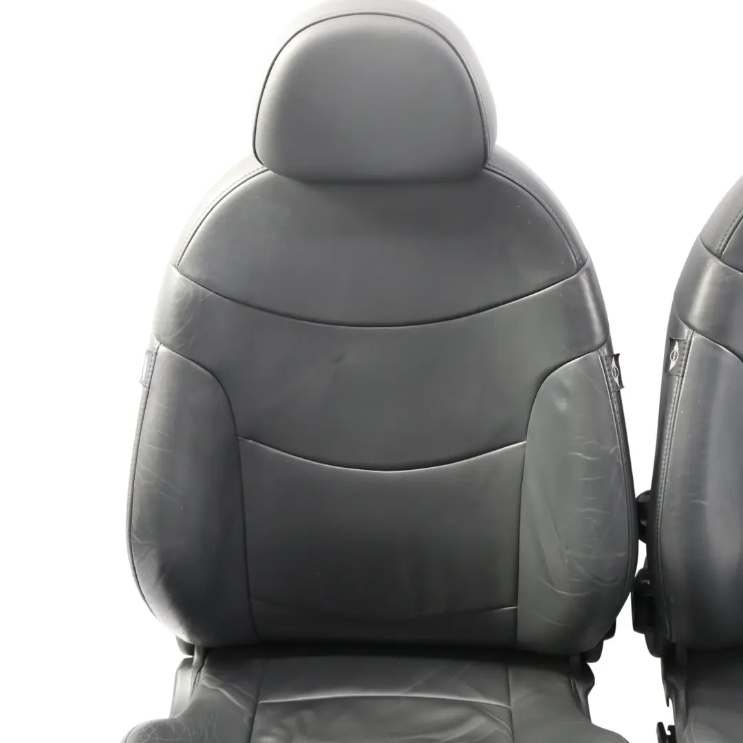 Siedzenia Fotele Panther Czarna Skóra Komplet do Mini Cooper One R50 R53 o numerze 7155100 Mini Cooper One R50 R53 Siedzenia Fotele Panther Czarna Skóra Komplet - SKU R53-SPORT-LEATHER-GRAVITY-SEATS-T6PN-1 - Numer Części 7155100