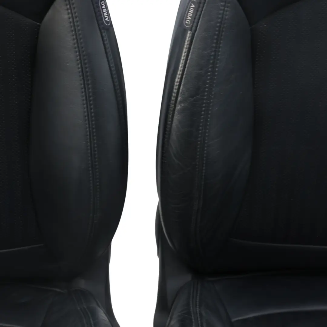Mini Cooper One R56 Front Rear Sport Full Leather Seats Heated Set Black - SKU R56-SEATS-SPORT-LEATHER-SET-T8E1-1 - Part number R56-SEATS-SPORT-LEATHER-SET-T8E1