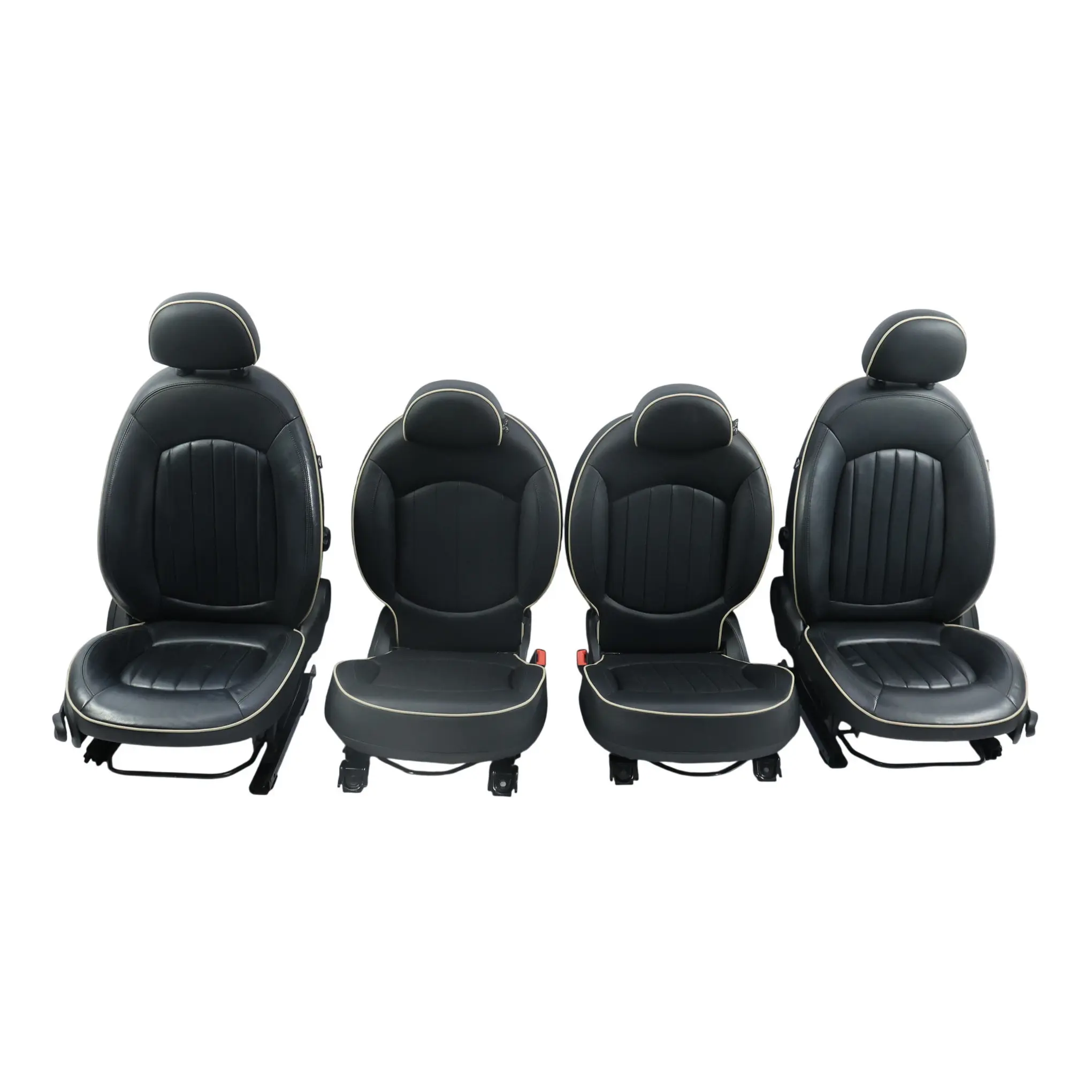 Mini R60 Countryman Sport Heated Black Leather Lounge Interior Seats