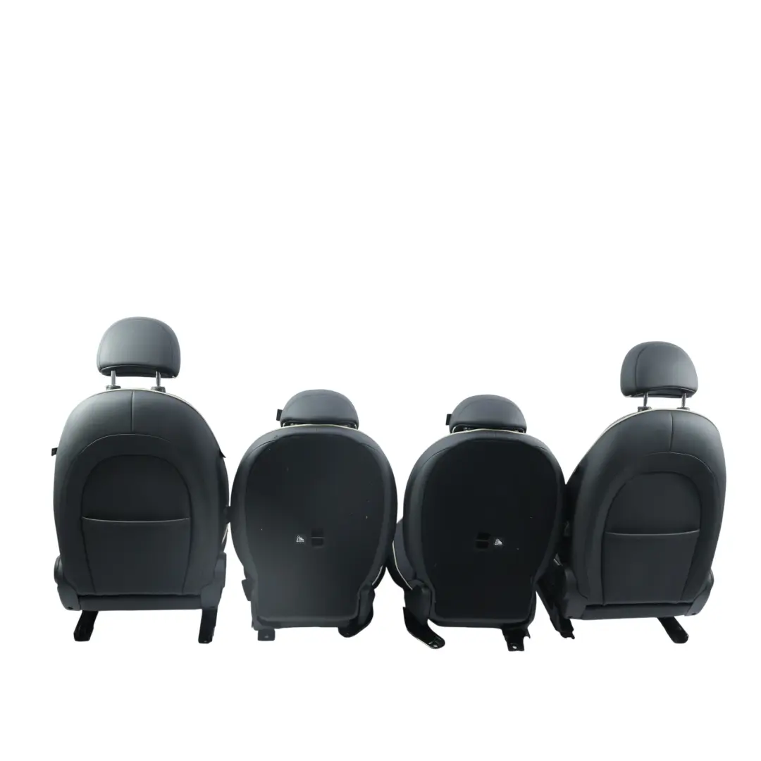 Mini R60 Countryman Sport Heated Black Leather Lounge Interior Seats - SKU R60-SPORT-HEATED-BLACK-LEATHER-SEATS-SET-T9E1-2 - Part number R60-SPORT-HEATED-BLACK-LEATHER-SEATS-SET-T9E1
