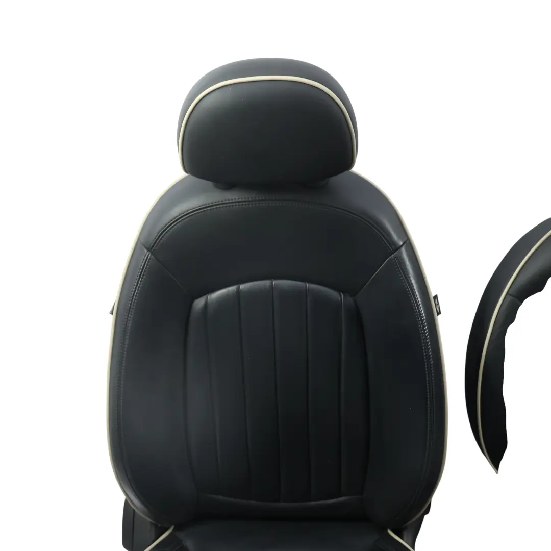 Mini R60 Countryman Sport Beheizte Schwarz Leder Lounge Innenraum Sitze - SKU R60-SPORT-HEATED-BLACK-LEATHER-SEATS-SET-T9E1-2 - Teilenummer R60-SPORT-HEATED-BLACK-LEATHER-SEATS-SET-T9E1