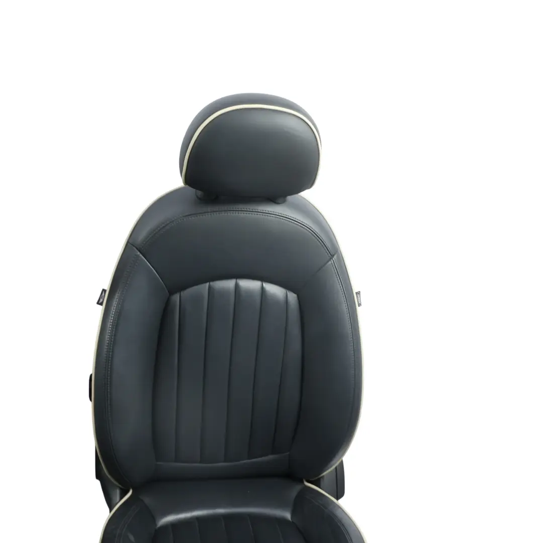 Heated Black Leather Lounge Interior Seats to Mini R60 Countryman Sport with Part number R60-SPORT-HEATED-BLACK-LEATHER-SEATS-SET-T9E1 Mini R60 Countryman Sport Heated Black Leather Lounge Interior Seats - SKU R60-SPORT-HEATED-BLACK-LEATHER-SEATS-SET-T9E1-2 - Part number R60-SPORT-HEATED-BLACK-LEATHER-SEATS-SET-T9E1
