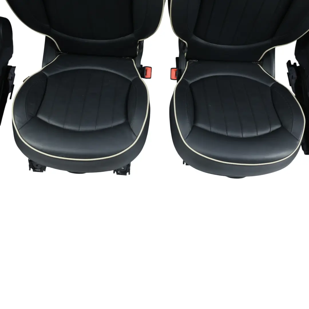 Mini R60 Countryman Sport Beheizte Schwarz Leder Lounge Innenraum Sitze - SKU R60-SPORT-HEATED-BLACK-LEATHER-SEATS-SET-T9E1-2 - Teilenummer R60-SPORT-HEATED-BLACK-LEATHER-SEATS-SET-T9E1