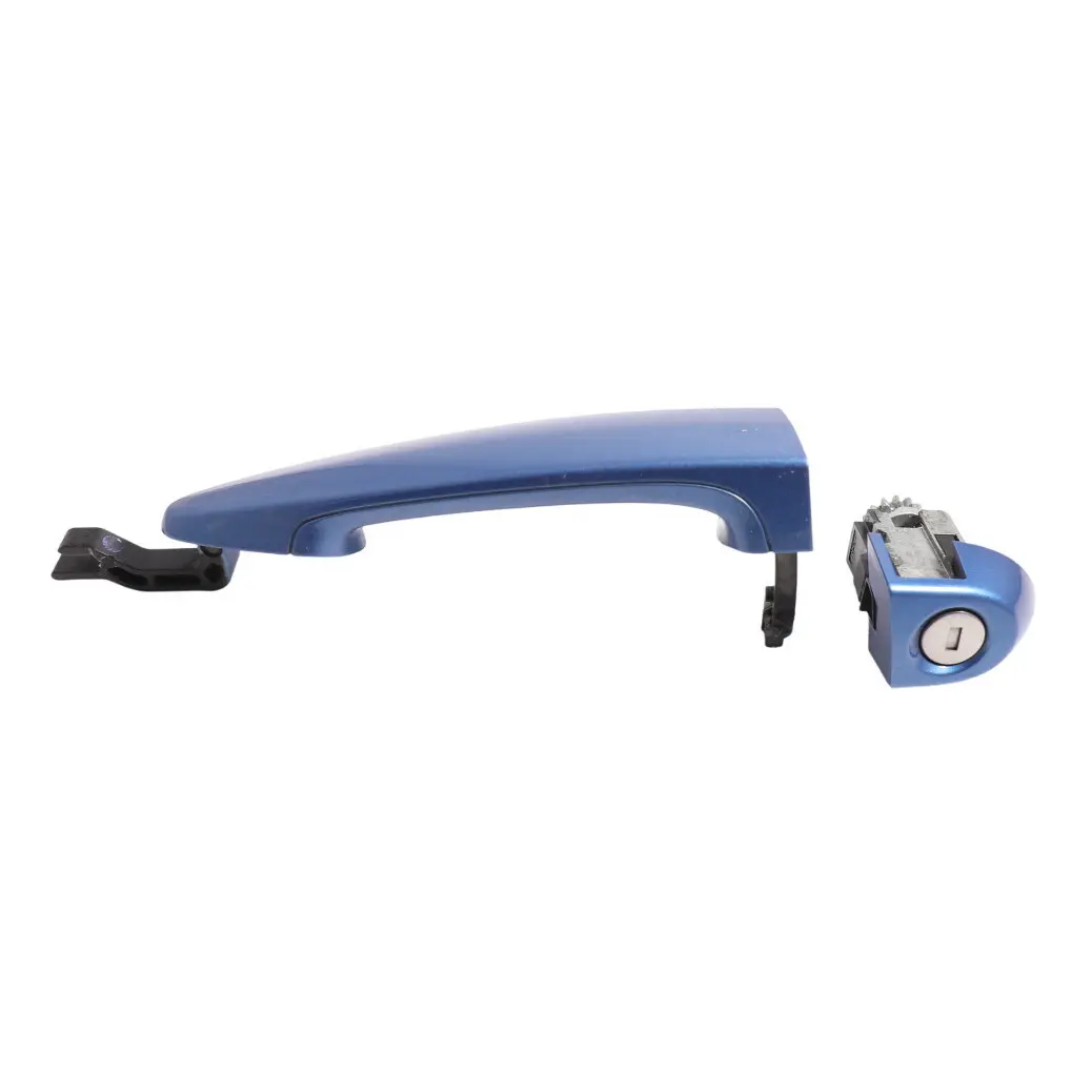 BMW F20 F30 Door Grab Handle Front Right O/S Estoril Blue Metallic - B45