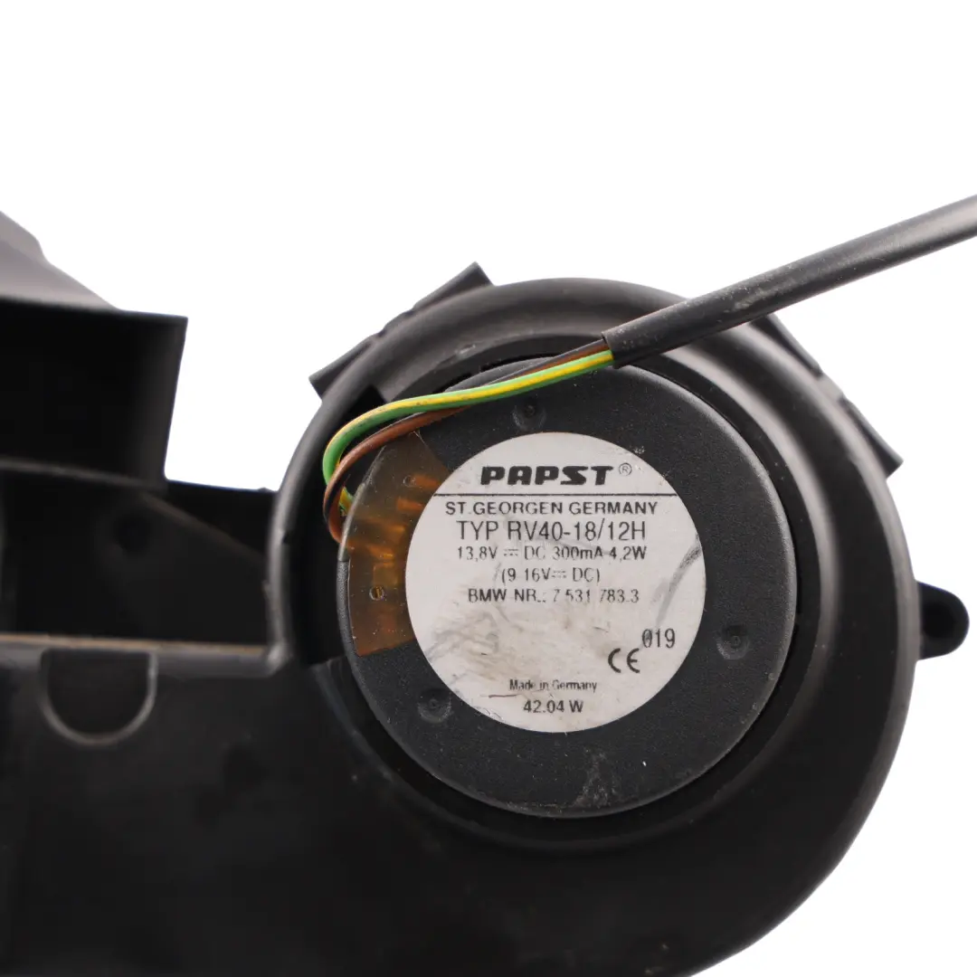 E-Box Fan Blower Motor Housing to BMW E60 E61 E65 X3 E83 X5 E53 E70 Z4 E85 with Part number 1438062 BMW E60 E61 E65 X3 E83 X5 E53 E70 Z4 E85 E-Box Fan Blower Motor Housing - SKU RHD-1438062-3 - Part number 1438062