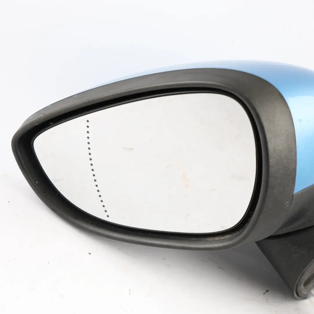 Ford Fiesta Mk7 Door Wing Mirror Electric Heated Left N/S Vision Blue - 689 - SKU RHD-1753804-VBL - Part number 1753804