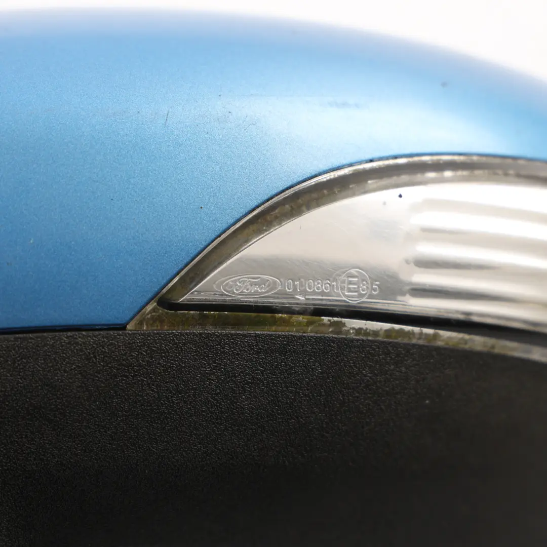 Door Wing Mirror Electric Heated Left N/S Vision Blue - 689 to Ford Fiesta Mk7 with Part number 1753804 Ford Fiesta Mk7 Door Wing Mirror Electric Heated Left N/S Vision Blue - 689 - SKU RHD-1753804-VBL - Part number 1753804