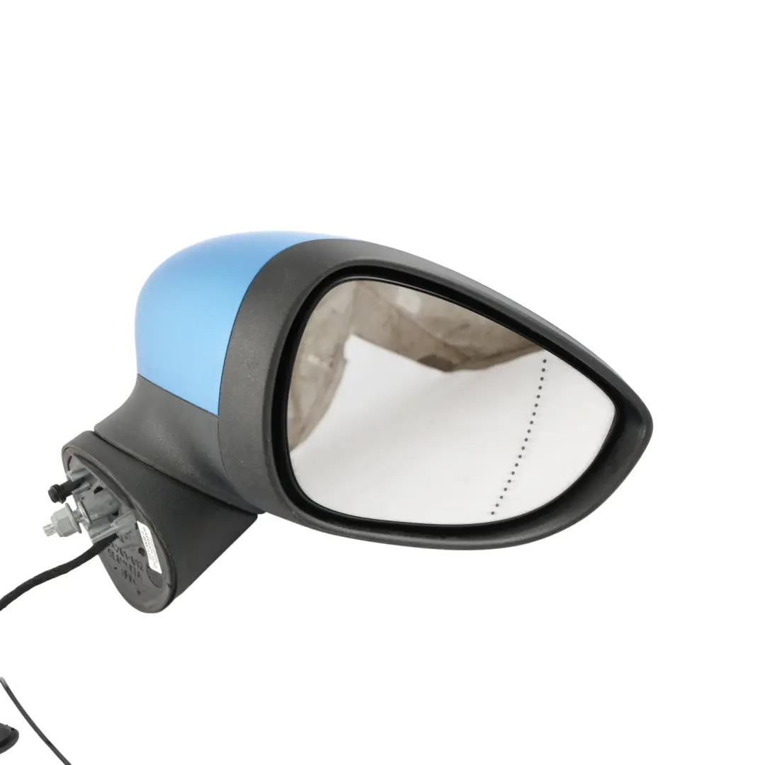 Ford Fiesta Mk7 Door Wing Mirror Electric Heated Right O/S Blue - SKU RHD-1754080-VBL - Part number 1754080