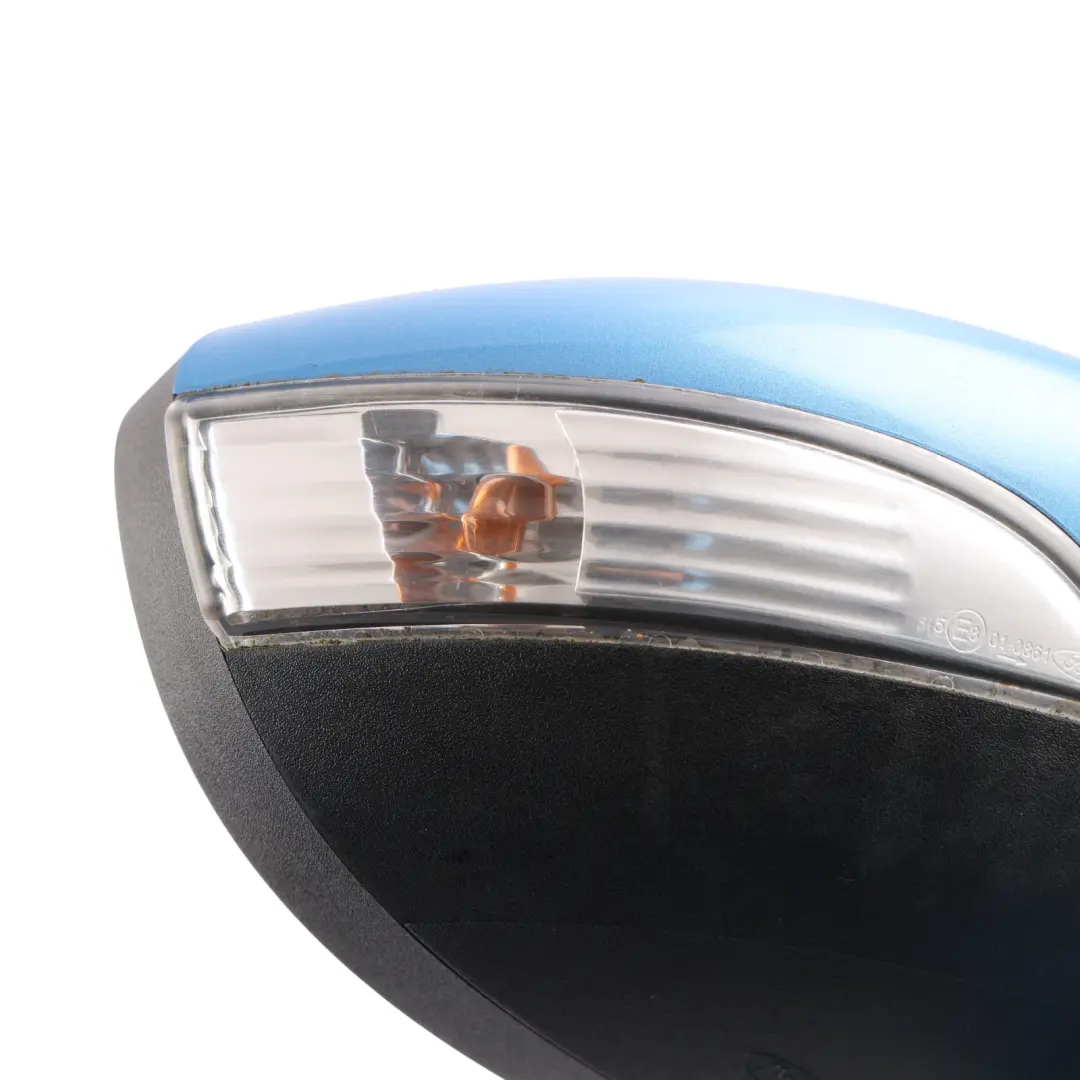 Ford Fiesta Mk7 Door Wing Mirror Electric Heated Right O/S Blue - SKU RHD-1754080-VBL - Part number 1754080