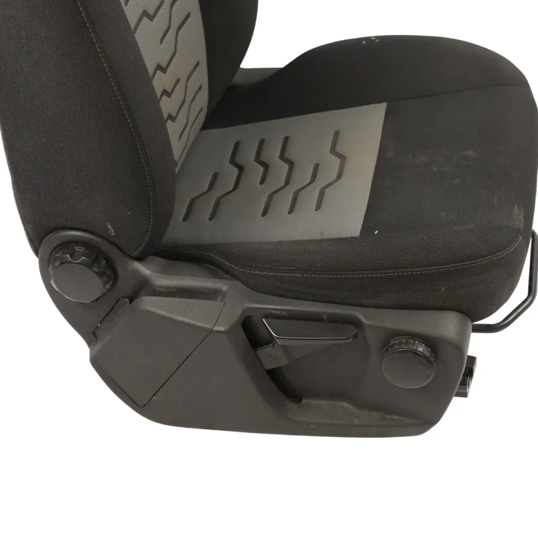 Ford Transit Custom Front Seat Heated Right O/S Cloth Fabric Ecko Black - SKU RHD-1829340 - Part number 1829340