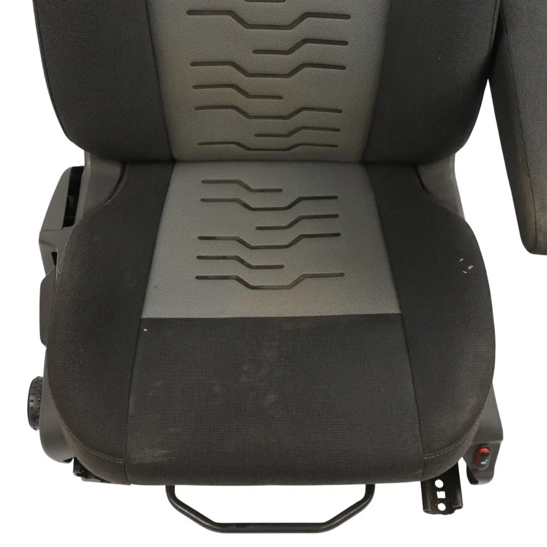 Ford Transit Custom Front Seat Heated Right O/S Cloth Fabric Ecko Black - SKU RHD-1829340 - Part number 1829340