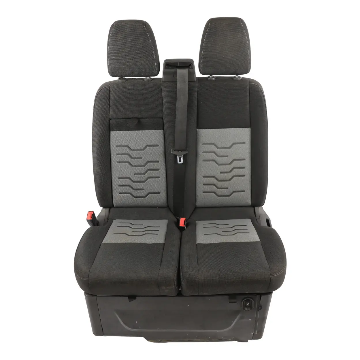Ford Transit Custom Front Double Seat Passenger Side Left N/S Fabric Grey