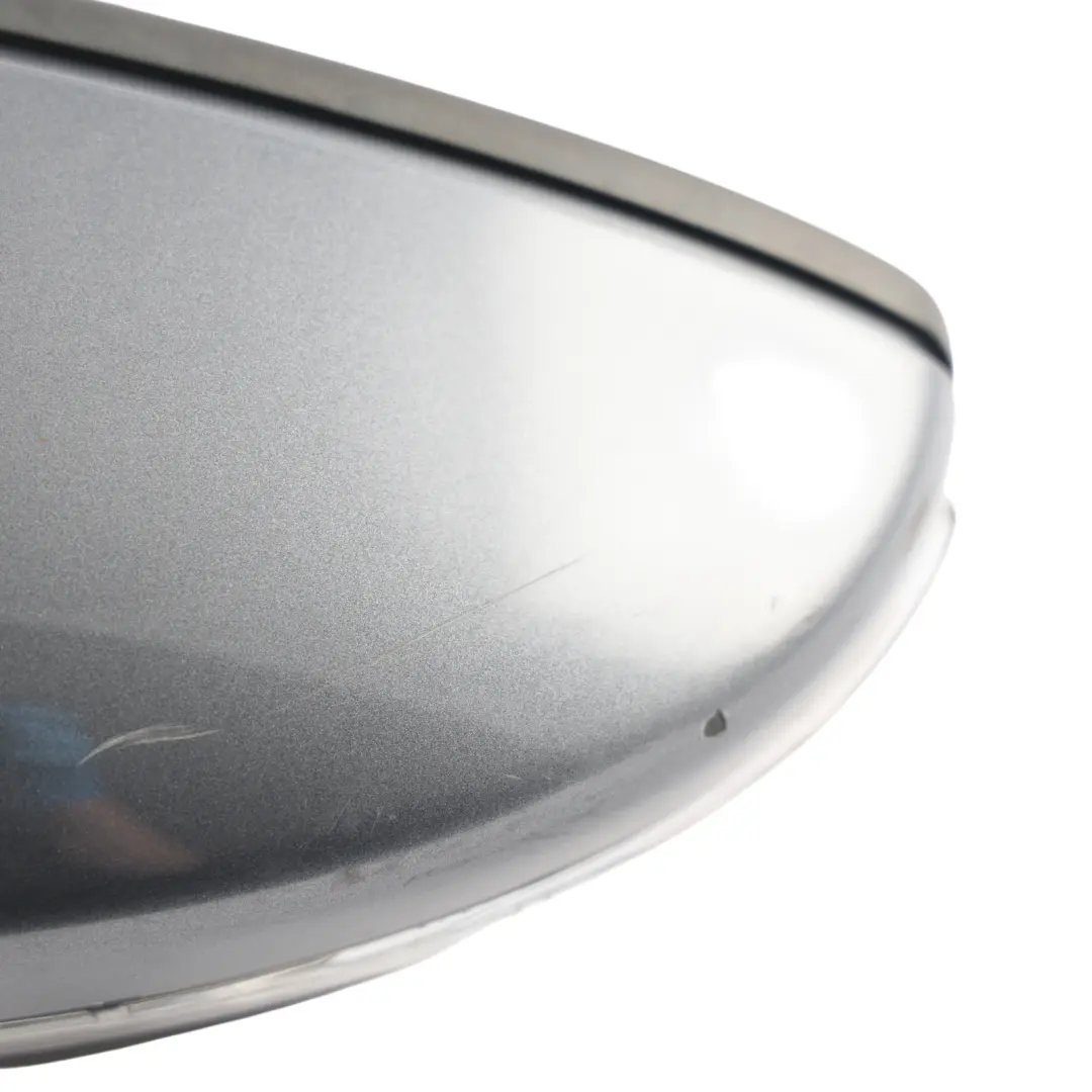 Volkswagen Scirocco Mk3 Door Wing Mirror Left N/S Beryllium Grey Metallic - R7K - SKU RHD-1K8857507R-BEG - Part number 1K8857507R