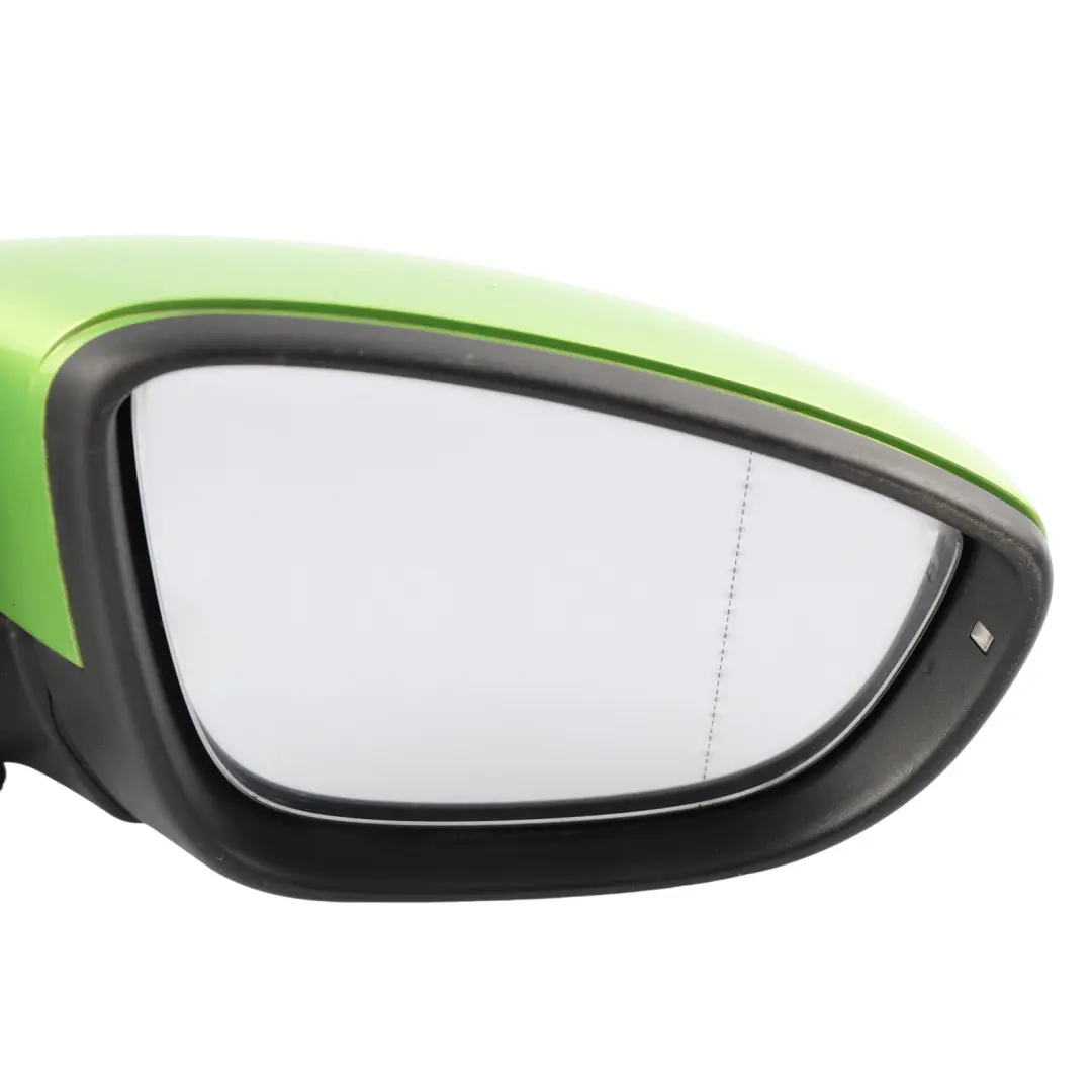 Mk3 Wing Mirror Power Fold Heated Right O/S Viper Green Metallic R6T to VW Scirocco with Part number 1K8857508Q VW Scirocco Mk3 Wing Mirror Power Fold Heated Right O/S Viper Green Metallic R6T - SKU RHD-1K8857508Q-VGR - Part number 1K8857508Q