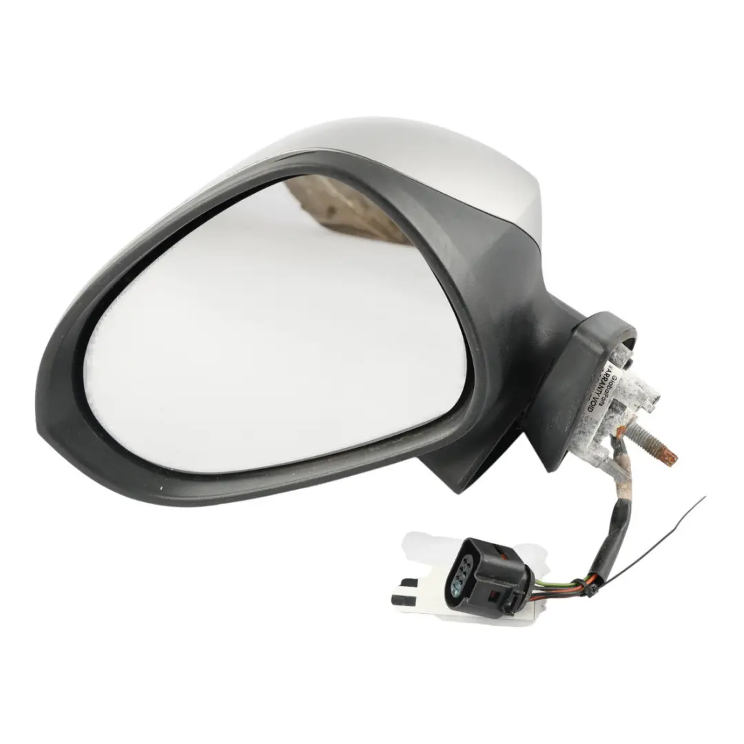Seat Leon FR 1P Power Fold Heated Left Wing Mirror N/S Track Grey-W7Z - SKU RHD-1P2857507H-TRG - Part number 1P2857507H