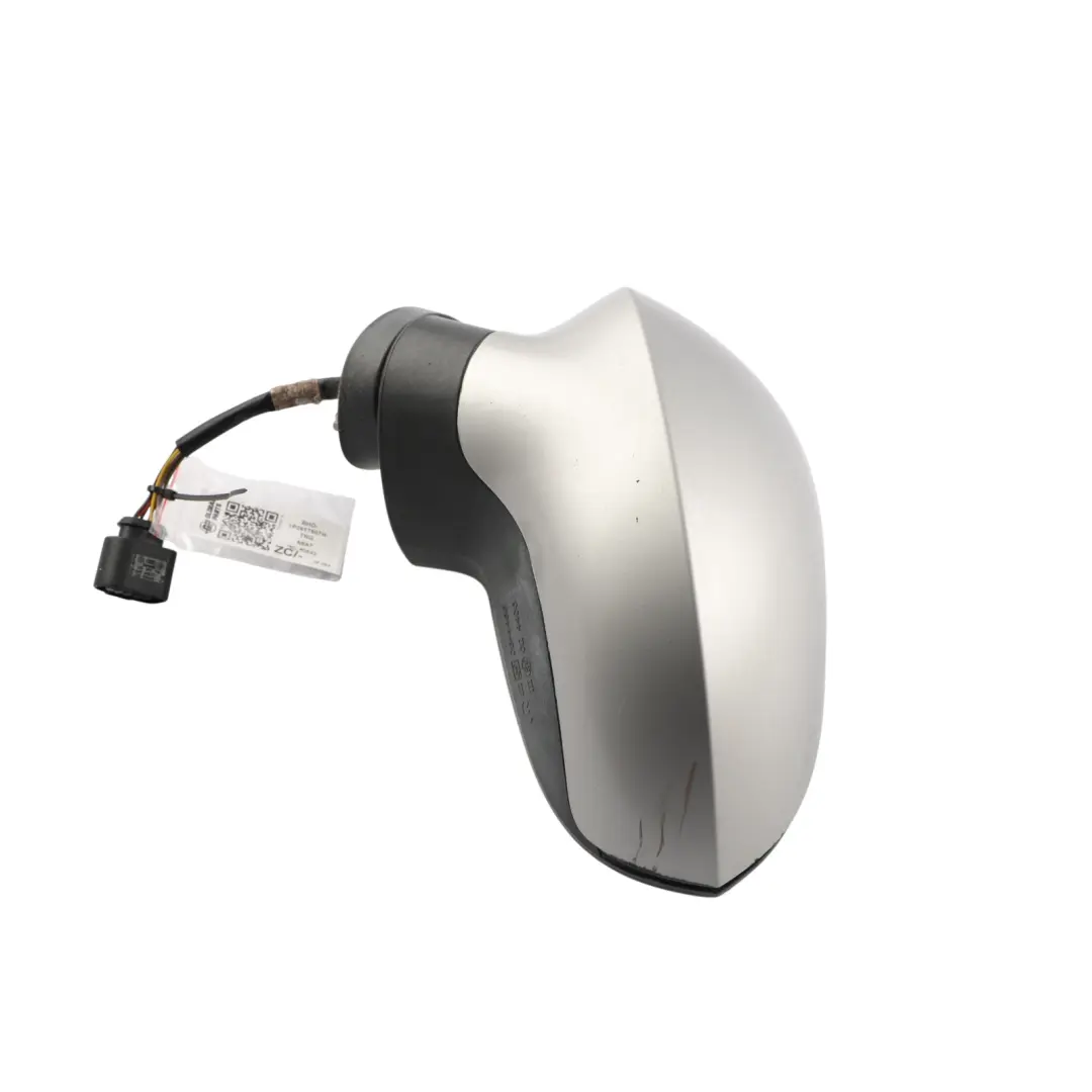 Seat Leon FR 1P Power Fold Heated Left Wing Mirror N/S Track Grey-W7Z - SKU RHD-1P2857507H-TRG - Part number 1P2857507H