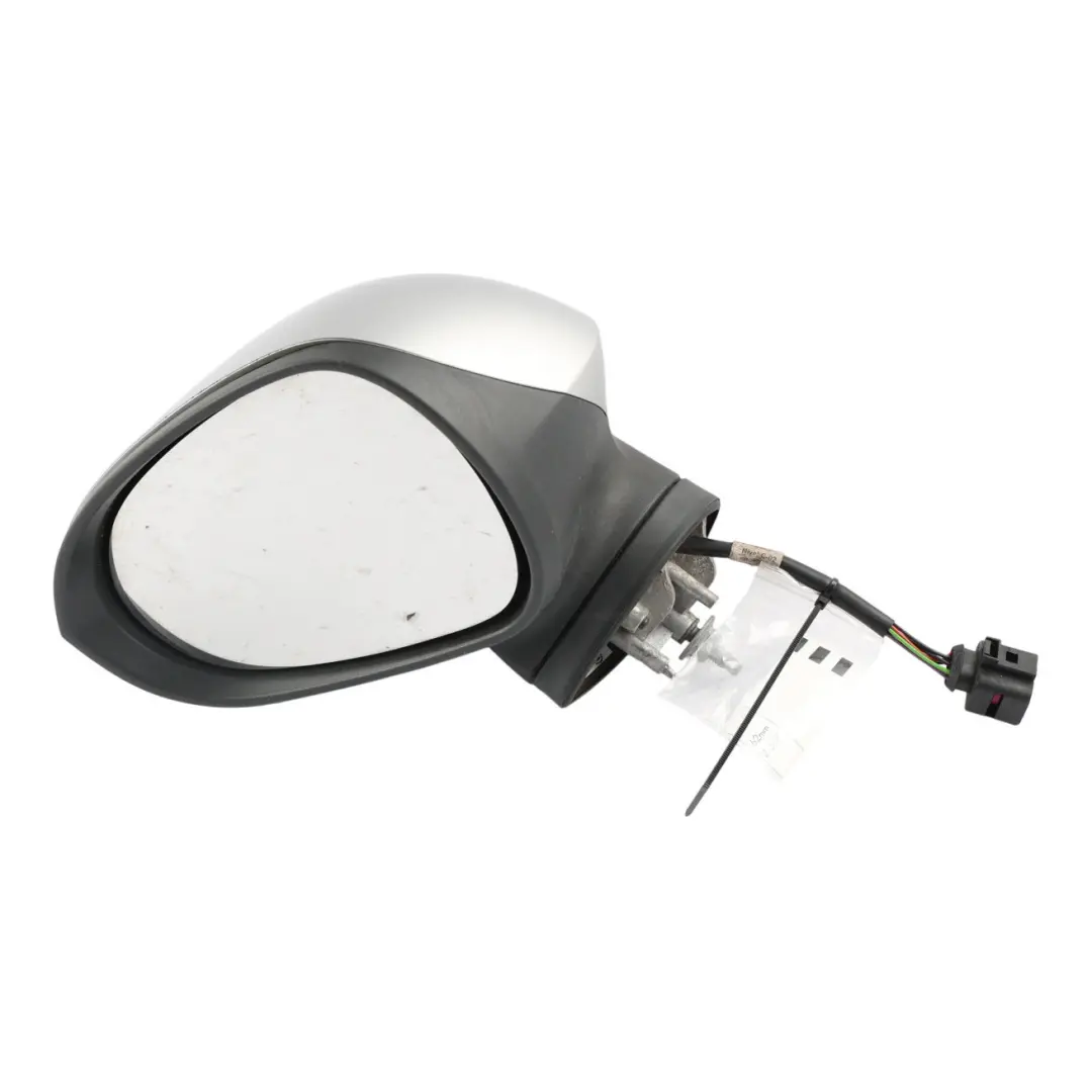 Mk2 Power Fold Heated Left Wing Mirror N/S Monsoon Grey Metallic - X7R to Seat Leon with Part number 1P2857507M Seat Leon Mk2 Power Fold Heated Left Wing Mirror N/S Monsoon Grey Metallic - X7R - SKU RHD-1P2857507M-MOG - Part number 1P2857507M