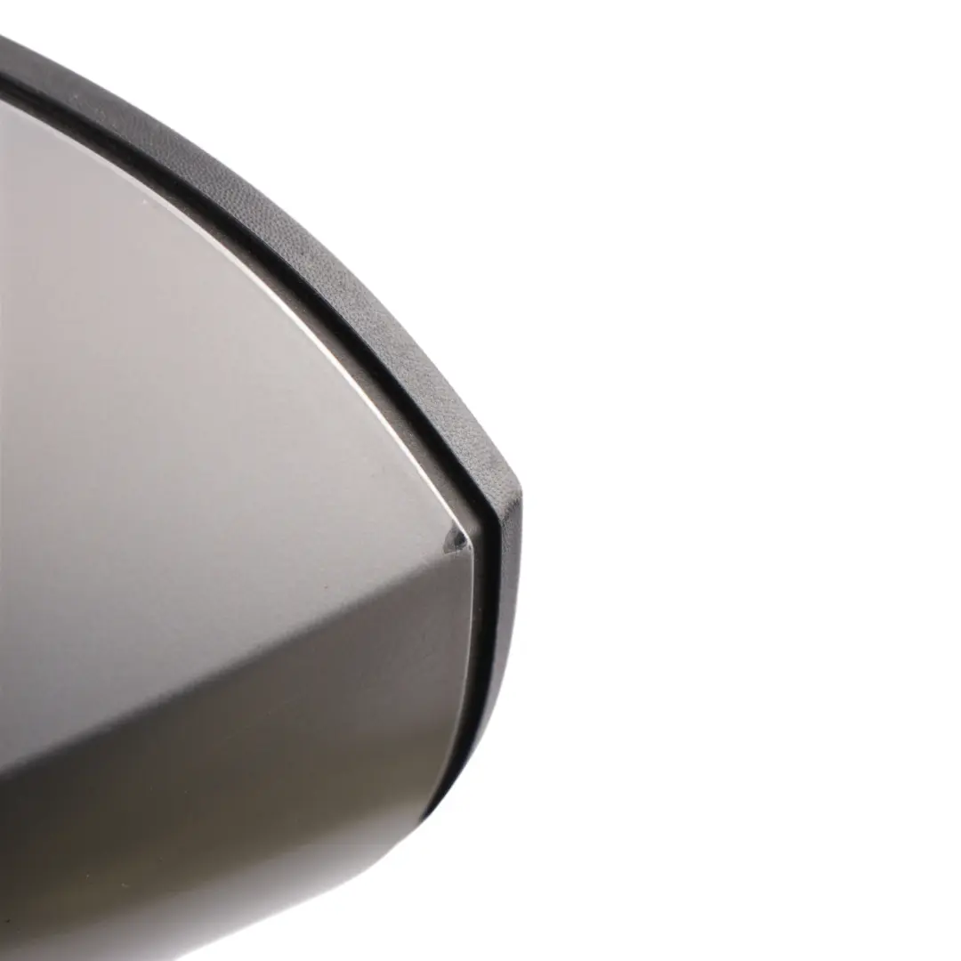 Seat Leon Mk2 Power Fold Heated Left Wing Mirror N/S Monsoon Grey Metallic - X7R - SKU RHD-1P2857507M-MOG - Part number 1P2857507M