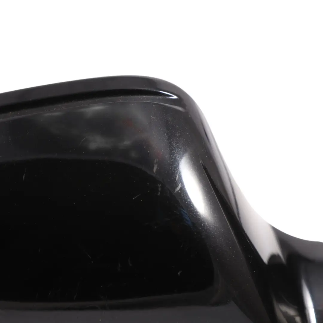 Skoda Octavia Mk2 1Z Door Wing Mirror Electric Right O/S Black Magic Pearl - F9R - SKU RHD-1Z2857508M-BMA - Part number 1Z2857508M