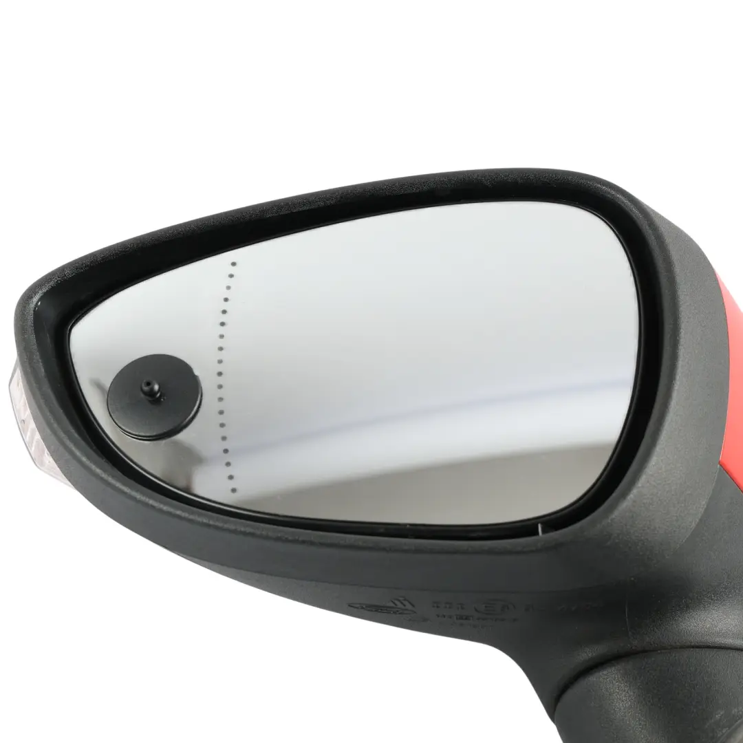 Door Wing Mirror Left N/S Racing Red - ZJ to Ford Fiesta Mk7 with Part number 2104882 Ford Fiesta Mk7 Door Wing Mirror Left N/S Racing Red - ZJ - SKU RHD-2104882-RAR - Part number 2104882