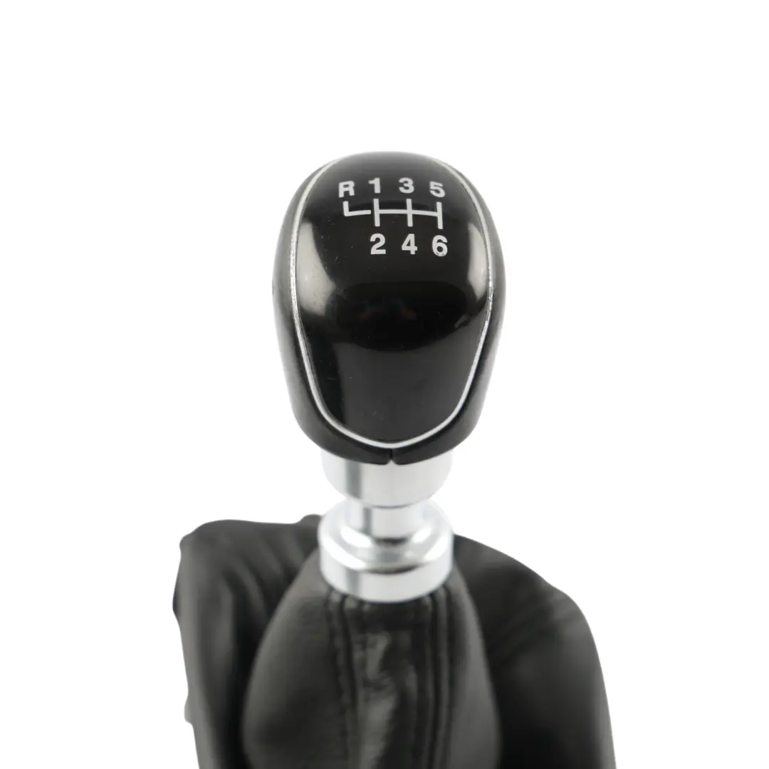 Ford Focus Mk3 Manual Gearbox Gearstick Knob Lever 6 Speed Leather Black - SKU RHD-2113336-1 - Part number 2113336