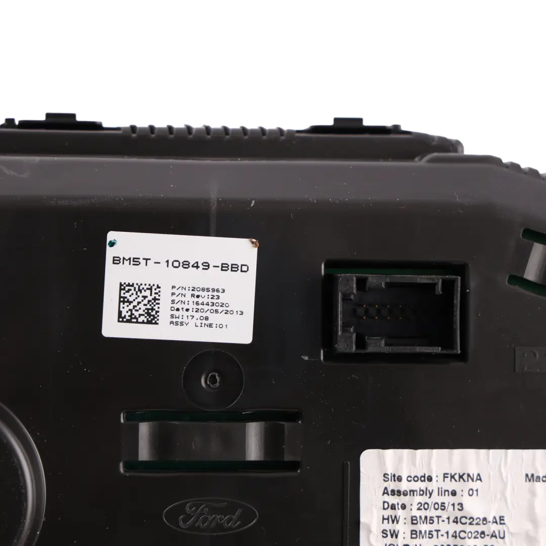 Ford Focus Mk3 Instrument Cluster Speedo Meter Diesel Manual BM5T-10849-BDD - SKU RHD-2254347 - Part number 2254347