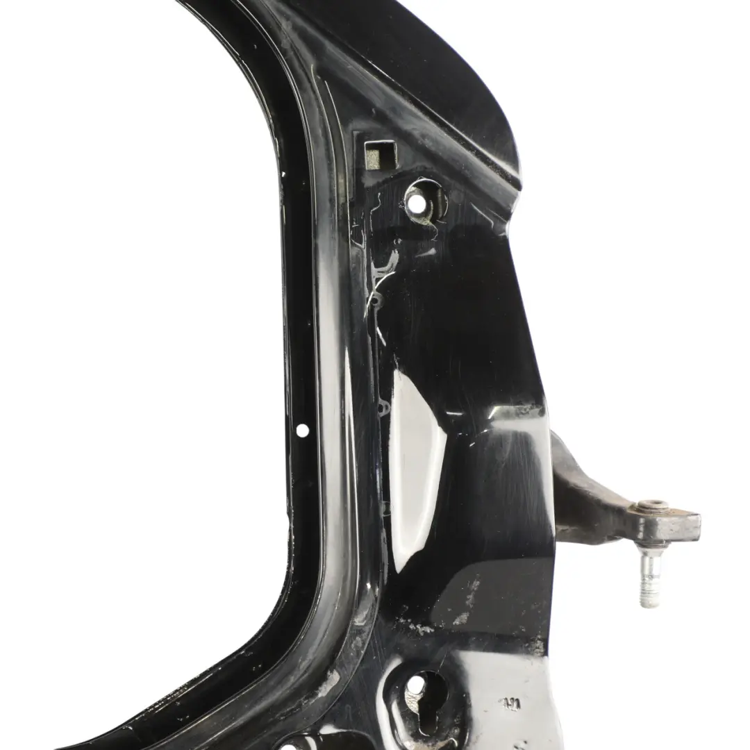 Ford Transit Mk8 Front Door Cover Shell Right O/S Shadow Black - G1 - SKU RHD-2445426-SHA - Part number 2445426