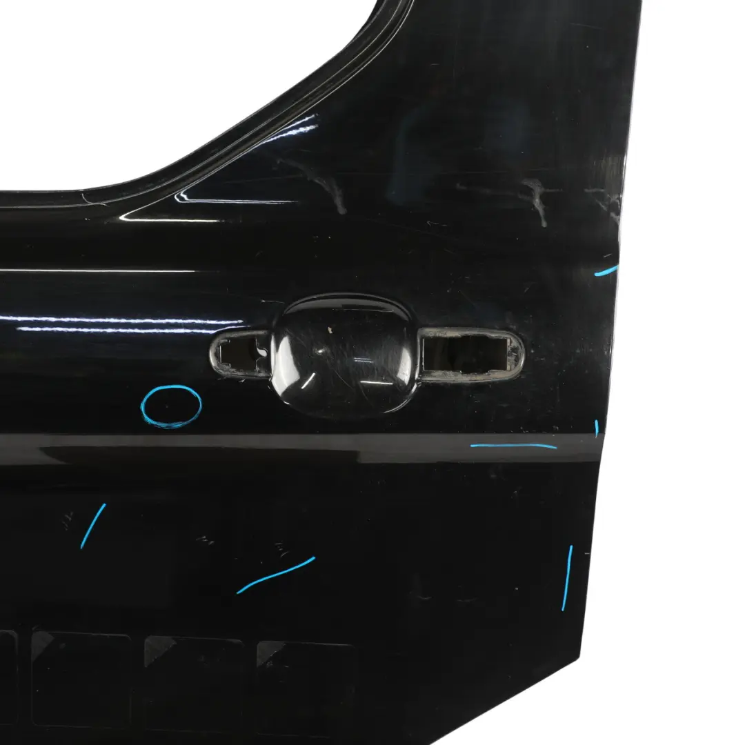 Mk8 Front Door Cover Shell Left N/S Shadow Black - G1 to Ford Transit with Part number 2445452 Ford Transit Mk8 Front Door Cover Shell Left N/S Shadow Black - G1 - SKU RHD-2445452-SHA - Part number 2445452