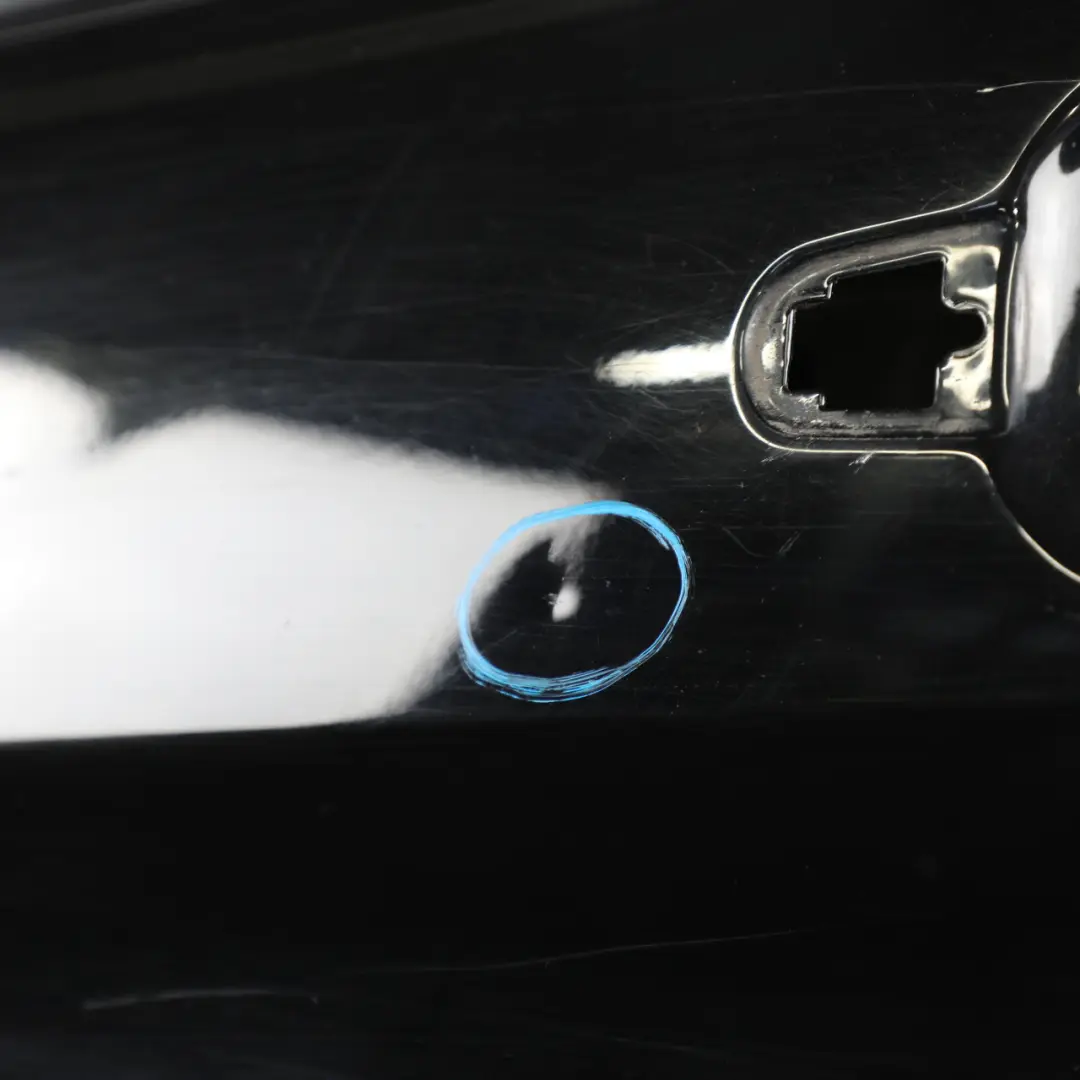 Ford Transit Mk8 Front Door Cover Shell Left N/S Shadow Black - G1 - SKU RHD-2445452-SHA - Part number 2445452
