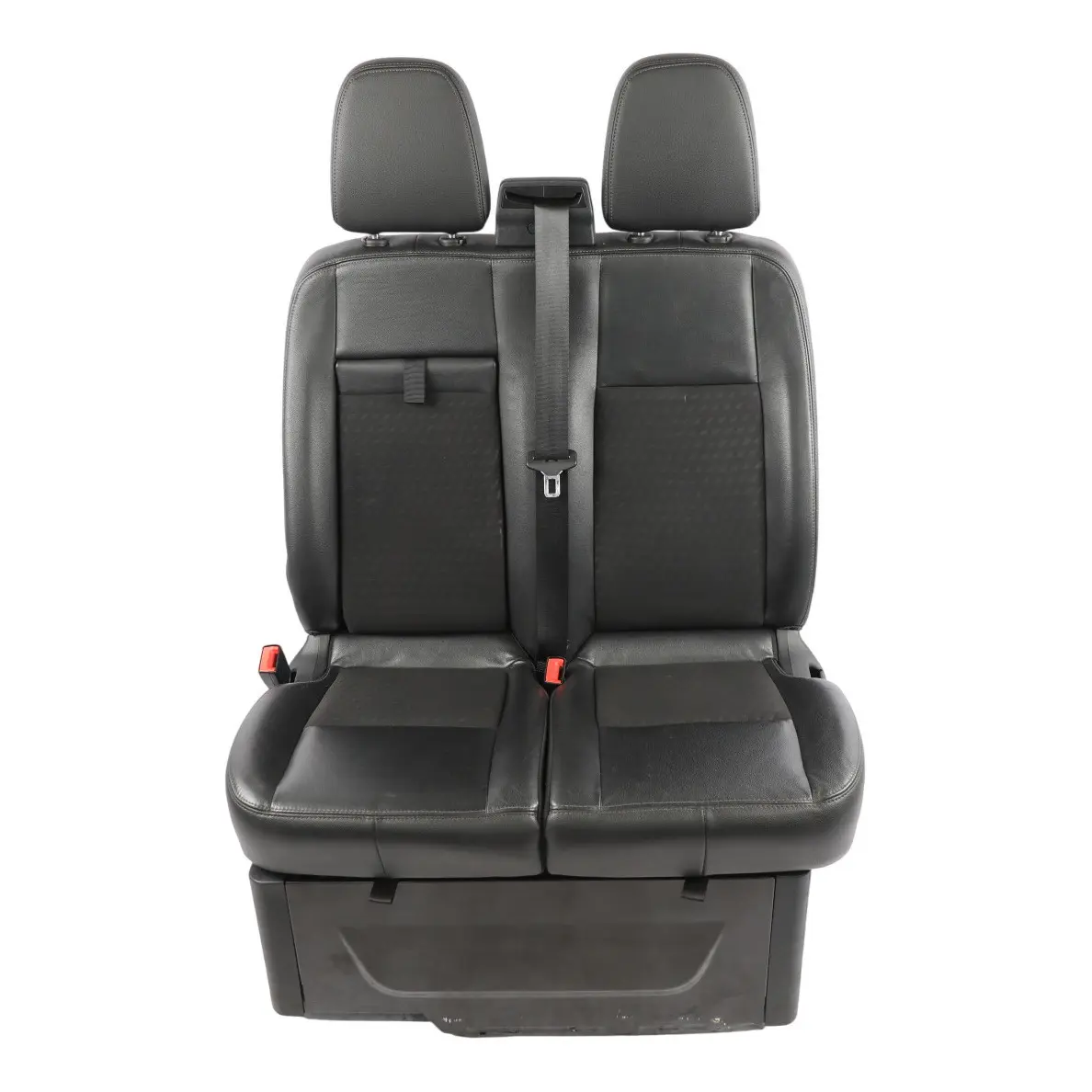 Ford Transit Custom Mk1 Front Double Seat Armrest Black Leather Left N/S 2449246