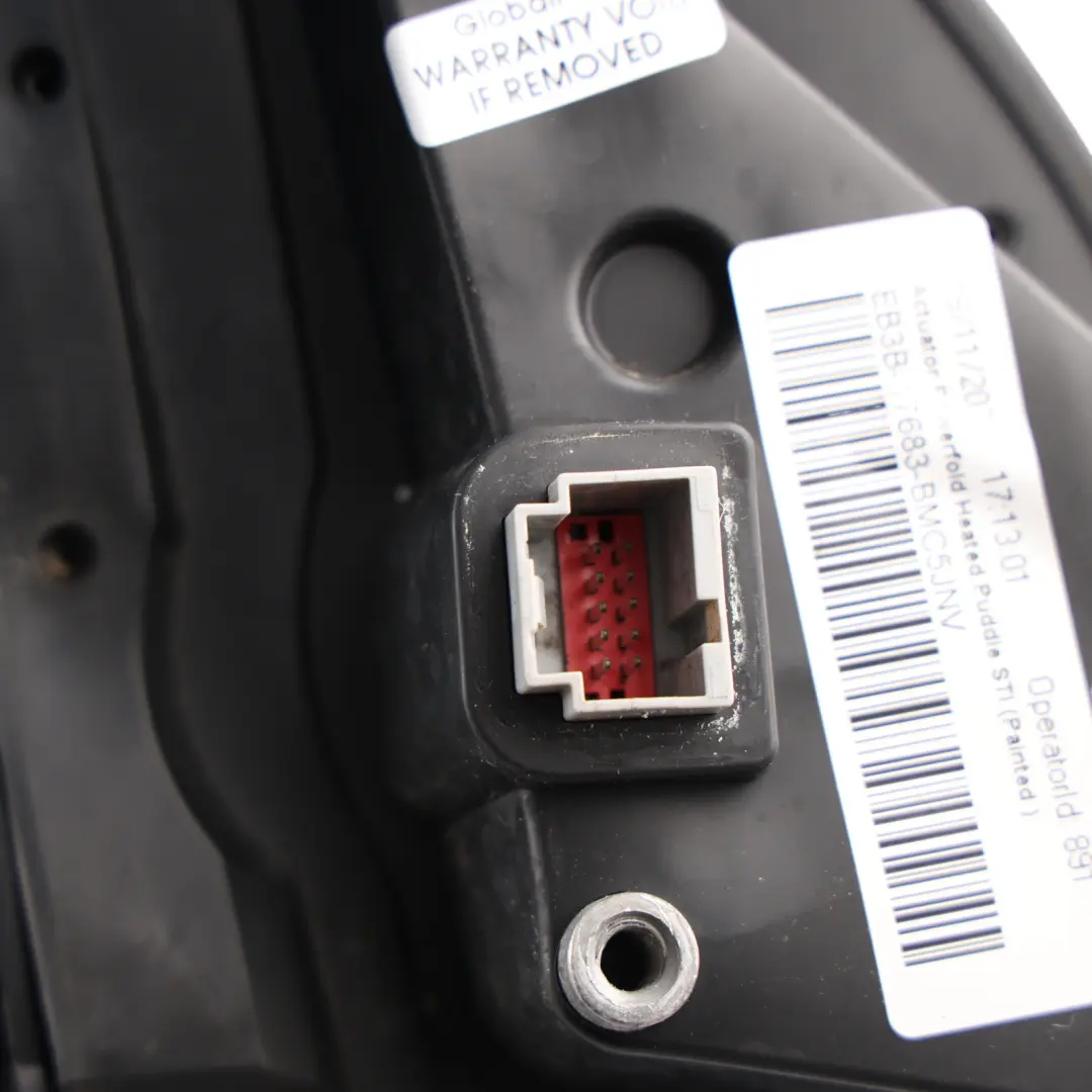 Mk4 Door Wing Mirror Power Fold Heated Left N/S Moondust Silver - ZJ to Ford Ranger with Part number 2324097 Ford Ranger Mk4 Door Wing Mirror Power Fold Heated Left N/S Moondust Silver - ZJ - SKU RHD-2324097-MDS - Part number 2324097