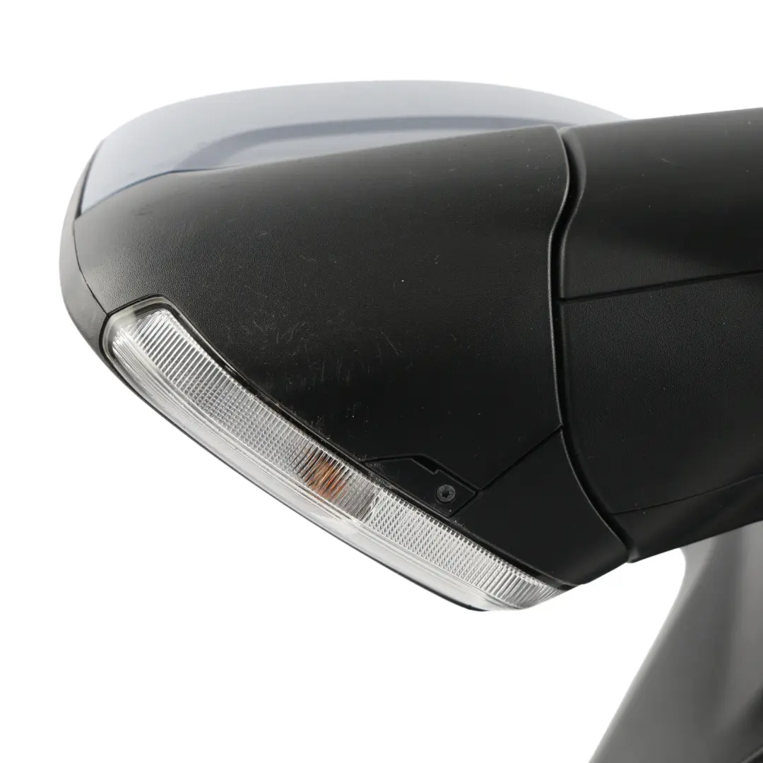 Mk2 Side View Wing Mirror Right O/S Blue-FCC PZ31-17E714-AJ to Ford Transit Custom with Part number 2695496 Ford Transit Custom Mk2 Side View Wing Mirror Right O/S Blue-FCC PZ31-17E714-AJ - SKU RHD-2695496-BLU - Part number 2695496